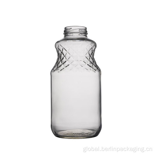 Beverage Glass Bottle Lareg Mouth Beverage Bottle Manufactory